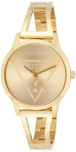 Guess Womens Quartz Watch W1145L3 Gold Stainless Steel Gold Dial 34 mm - Picture 1 of 3