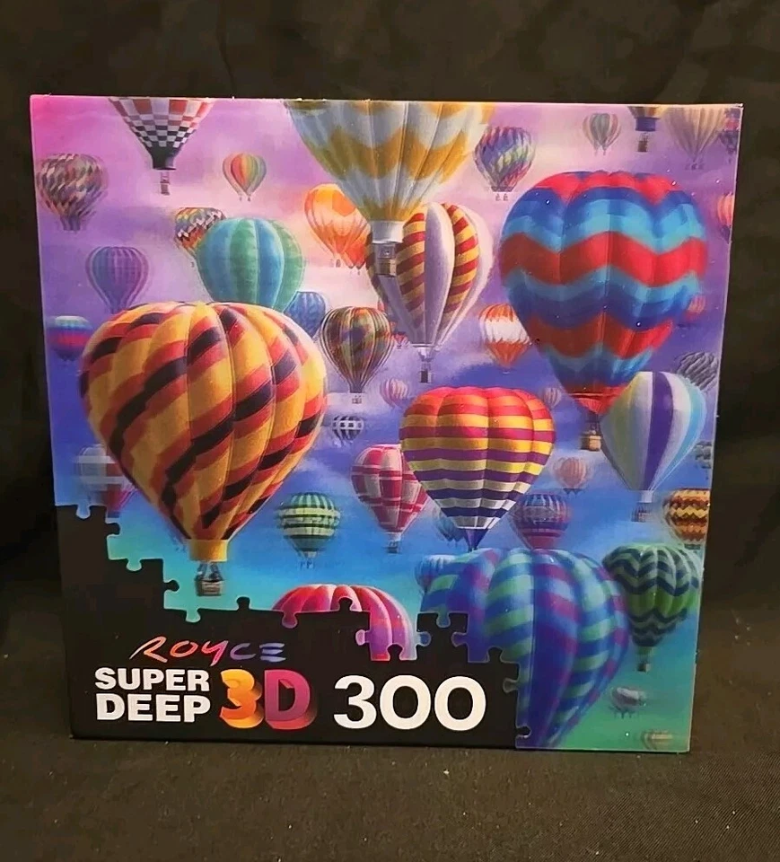 Rompecabezas RoseArt Royce McClure Super Deep 3D Balloon Magic 300 piezas nuevo en caja Foto 1 de 4