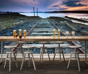 3D Alte Strecke H3706 Tapete Wandbild Selbstklebend Abnehmbare Aufkleber Erin - Bild 1 von 11