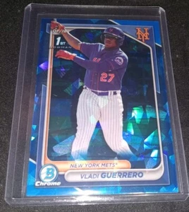 2024 Bowman Chrome Sapphire Edition Vladi Guerrero New York Mets BCP-250 - Picture 1 of 2
