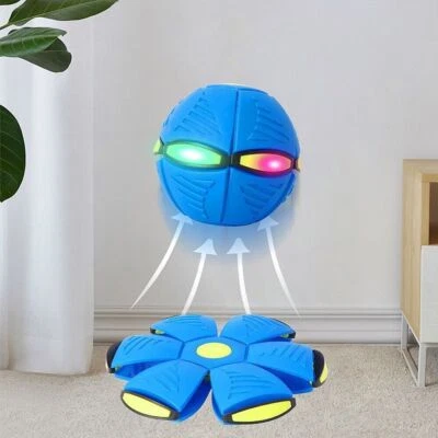 Kids Flat Throw Disc Ball - Flying Ufo Magic Balls -Children'S Toy Outdoor Sport - Image 1 of 4