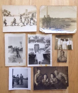 1940s - 1950s WILLIAM RAY McCLENDON, OTIS McCLENDON, WWII SOLDIERS, EDSEL PHOTOS - Picture 1 of 4