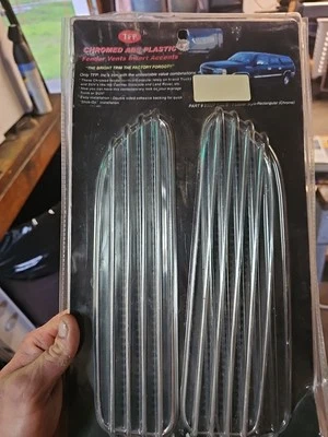 NUEVO TFP CHORMED ABS PLÁSTICO RESPIRADEROS INSERTADOS DETALLES Parte NUM: 80027. REJILLA TIPO B-4 Foto 1 de 4