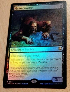 Magic de colección: +FOIL+ Grabkriegcher/Gravecrawler, inglés casi nuevo, Top Zombie - Imagen 1 de 2
