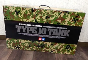 Tamiya TYPE 10 TANK 1/16 RC JGSDF Full Operation (with transmitter) From Japan - Picture 1 of 7