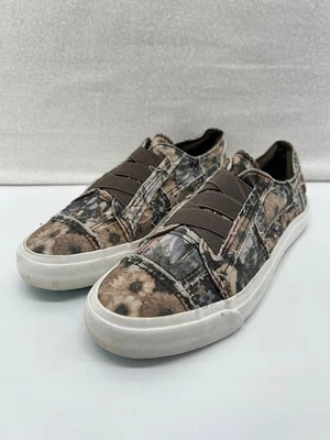 Zapatos Deportivos Blowfish Para Mujer Talla 8 Marley Floral Camuflaje Lona Envejecidos Foto 1 de 4
