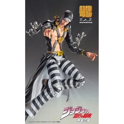 JoJo's Bizarre Risotto Nero 超级动作雕像 Chozokado 可动人偶 — 第 1/4 张图片