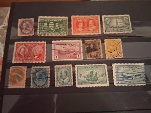CANADA EARLY ISSUES MIX USED (LOT 42) - Picture 1 of 1