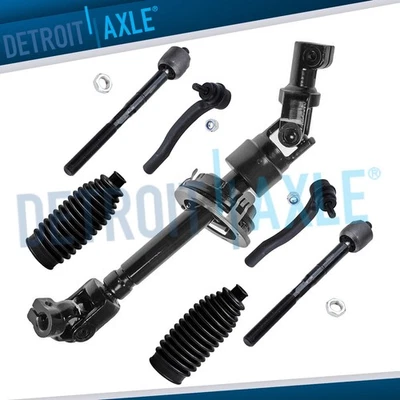 Kit de botas AWD eixo de direção intermediário tie rods para 2004 - 2010 Toyota Sienna - Imagem 1 de 4