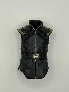 Marvel Legends Hawkeye Ronin Leather Jacket Vest Fodder 1/12 Scale - Picture 1 of 2