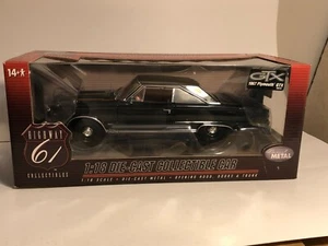 HIGHWAY 61 1967 PLYMOUTH GTX BLACK 1:18 SKU 50579 DIECAST "Please Read" #36 - Picture 1 of 6
