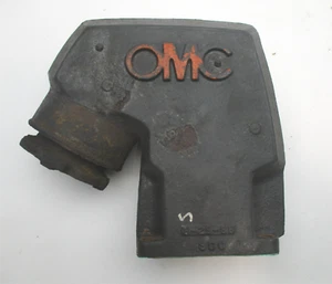 0909863 OMC Cobra Sterndrive Exhaust High Rise Elbow V8 0982680 - Picture 1 of 4