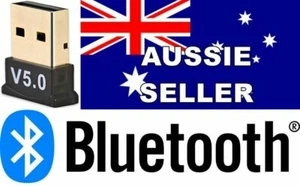 USB Bluetooth v5.0 Adapter BT Notebook PC to Samsung LG Oppo Phone/Garmin Fitbit - Picture 1 of 1