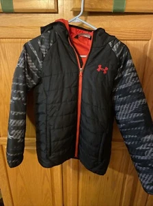 Under Armour Puffer Coat Boys size youth lg - Picture 1 of 4