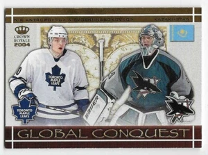 03/04 CROWN ROYALE GLOBAL CONQUEST Nik Antropov/Evgeni Nabokov #5 - Bild 1 von 1