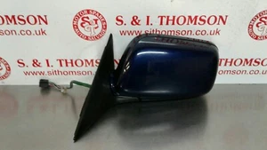SUBARU LEGACY OUTBACK LH MIRROR PASSENGERS BLUE ELECTRIC MIRROR 41182-900 LEFT - Picture 1 of 12