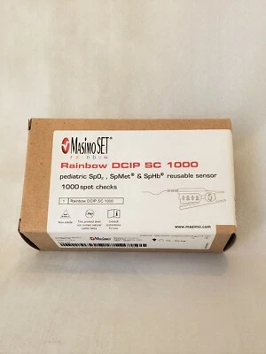 MASIMO 3648 rainbow DCIP SC 1000 Pediatric Reusable Sensor 1000 Spot Checks - Image 1 of 3