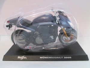 MUNCH MAMMUT 2000 1-18 SCALE MAISTO MOTORCYCLE MODEL - Picture 1 of 1