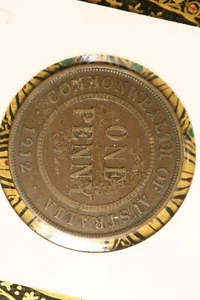 1912 - Australia Penny - VG / Mucky - Picture 1 of 2