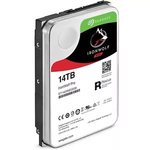 Seagate IronWolf Pro 14 TB ST14000NE0008 SATA 6 Gbps CMR 3,5 pollici NAS HDD - Foto 1 di 3