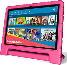 Kids Tablet 10 Inch, Android 13, 4GB+64GB, 8-Core CPU, Wifi 6, 12H Battery Life,