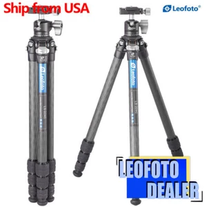 Leofoto LS-224C + LH25 + DC-222C Professional Carbon Fiber Tripod Set - Picture 1 of 14