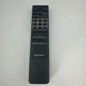 SONY RM-J701 Control Remoto Cassette Deck Negro Equipo de Audio Usado Probado JP - Imagen 1 de 2