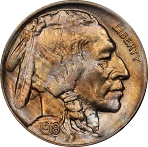 1919 MS66 Buffalo Nickle, PCGS 47813911 - Picture 1 of 5