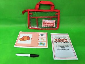 Rhyming - Matching Pictures Write & Wipe Activity Set For Preschool