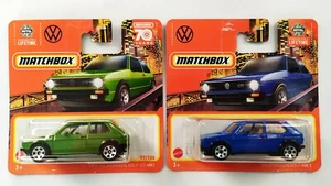 2023/2024 Matchbox - 1976 Volkswaget Golf MK1 lot of 2 - Short Card - Picture 1 of 1