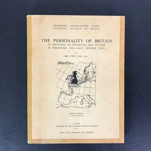 The Personality of Britain by Sir Cyril Fox Nat Museum of Wales 1952 HB Book - Picture 1 of 7