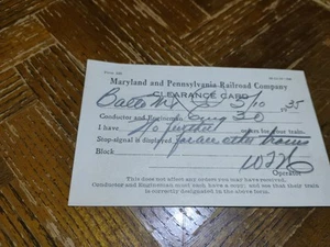 Vintage Lot Of MA&PA - RR WORK ORDERS, MATERIALS & CLEARANCE... - Picture 1 of 7
