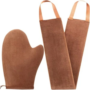 2 in 1 Self Tanning Mitt Applicator kit Self Tan Mit Self Tanner Mitt and Bac... - Picture 1 of 6