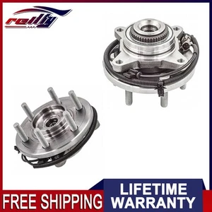 Pair Front Wheel Bearing Hub Assembly For 2015 2016 2017 Ford F-150 RWD 6Lug - Foto 1 di 8