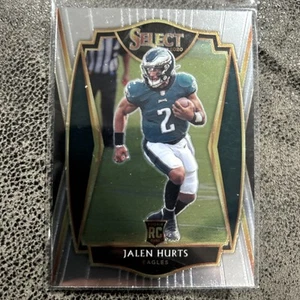 2020 Panini Select #150 Jalen Hurts Rookie RC Philadelphia Eagles Football Card - Bild 1 von 2