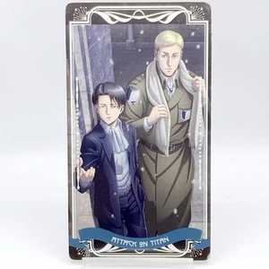 Levi & Erwin Attack on Titan Arcana Card Collection TCG Japan Limited Anime F/S - Picture 1 of 11