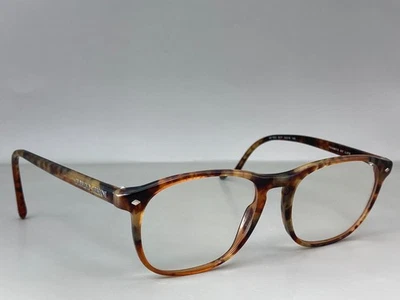 Giorgio Armani Italy Eyeglasses Frame AR 7003 5217 52-18-145 Tortoise Havana EUC - Image 1 of 4