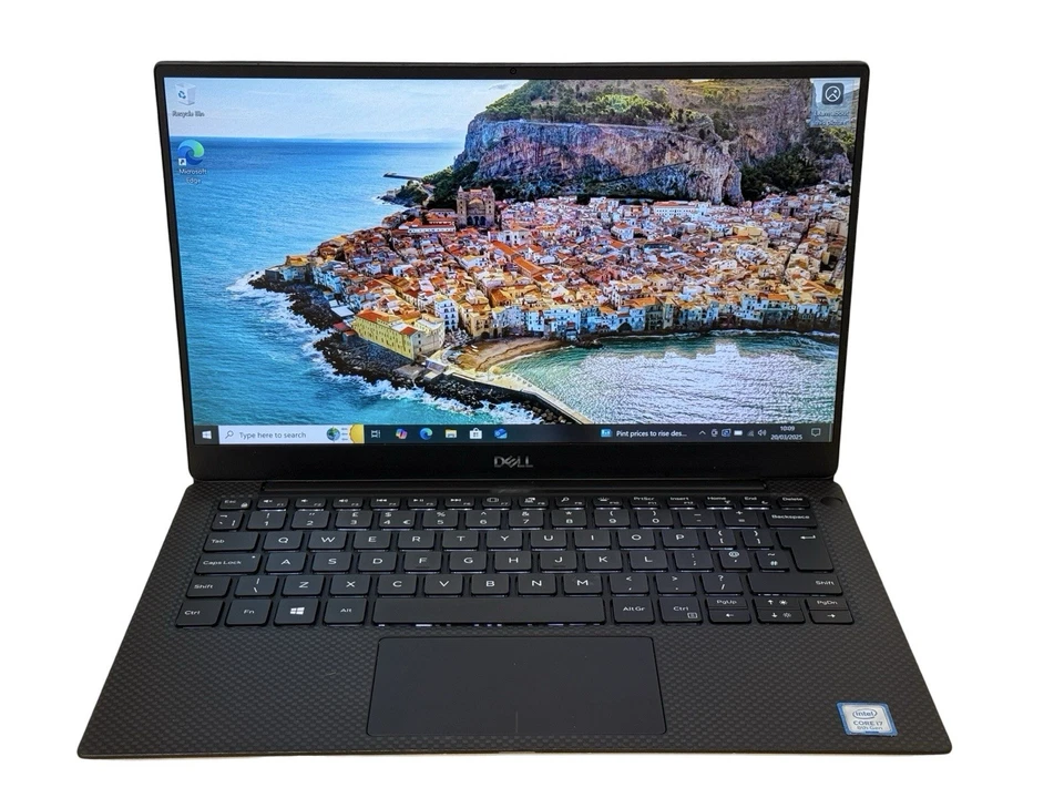 Dell XPS 13 9380 Laptop 13.3" Quad i7-8565U 8GB 256GB NVMe WIFI Windows 10 X5 - Image 1 of 4