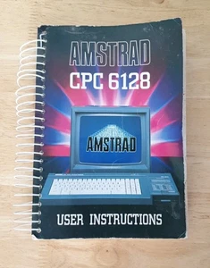 Vintage Amstrad CPC 6128 User Instruction Manual Book Retro 1985 - Picture 1 of 4