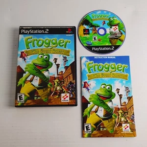 Frogger The Great Quest PS2 CIB mit Handbuch und Reg Card generalüberholt getestet - Bild 1 von 10