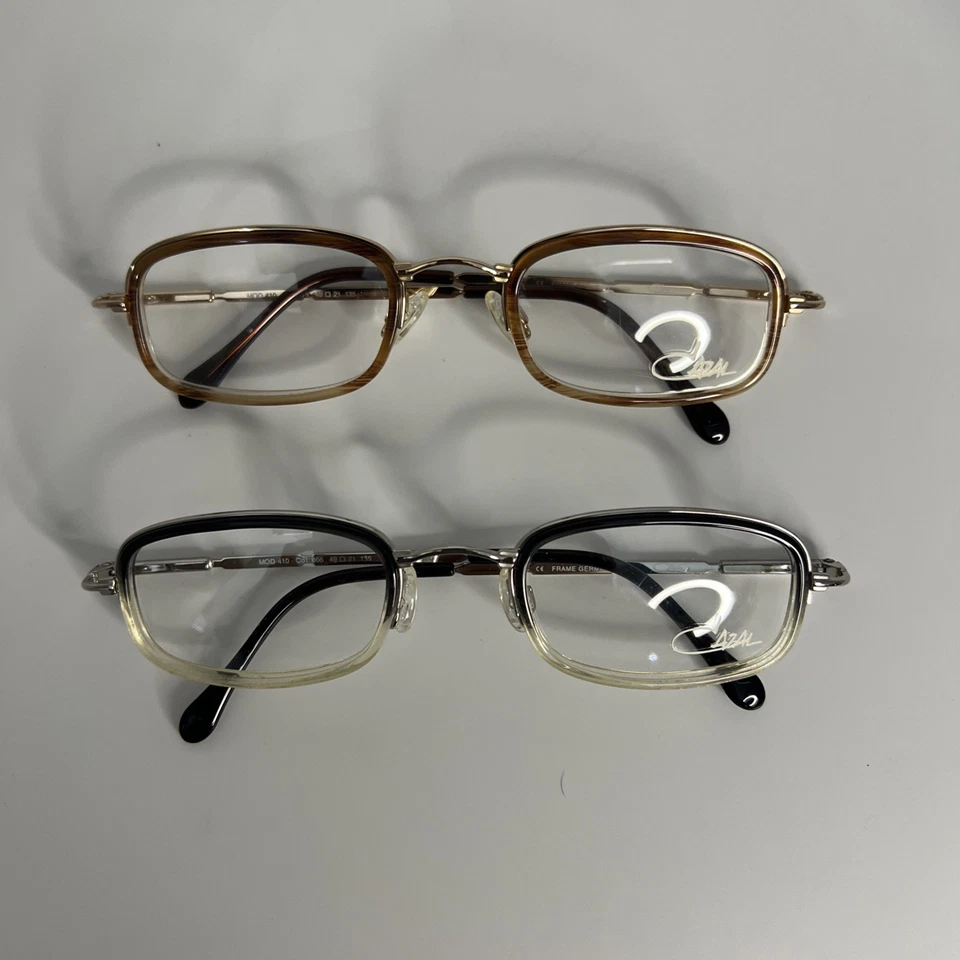 Auténtico marco de gafas de titanio CAZAL M #410 S49[]21-135 mm Alemania Foto 1 de 4