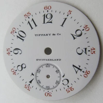 Reloj Tiffany & Co. Vintage Como Nuevo Porcelana Dial Diámetro 23 mm Foto 1 de 3