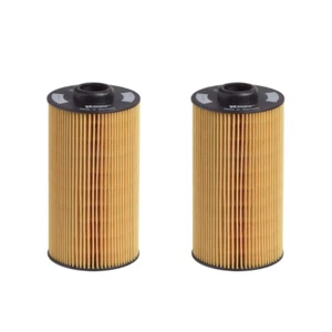 Set of 2 OEM HENGST Oil Filter E202H01D34 For BMW 4.4L 540i 740i 750i E38 E39 X5 - Picture 1 of 2