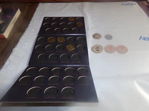 Lote 10 monedas de recuerdo vintage indios Sambos presidentes Abrham Lincoin John Tyler - Imagen 1 de 15