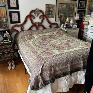 hippie Indian Embroidery Bed Trow elephant motif - Picture 1 of 14