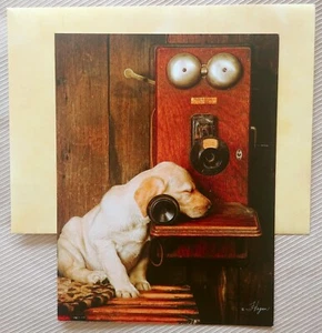 "Please Answer" (1) Leanin Tree Missing You Greeting Card, New With (1) Envelope - Picture 1 of 7