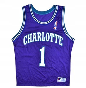 NBA JERSEY CHARLOTTE BOGUES CHAMPION T-Shirt 44 - Bild 1 von 5
