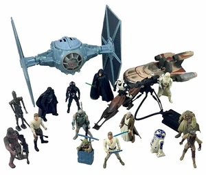 Star Wars Puissance Of The Force Figure Kenner 1995 1996 Huge Lot 15 + 3 - Picture 1 of 24