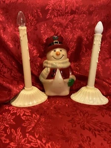 Vintage elektrische Fensterkerzen, Weihnachtsdekorationen, flammenlose Kerzenstäbe - Bild 1 von 10