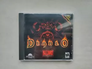 DIABLO 1 PC GAME CD-ROM BLIZZARD SEALED VIDEO GAME Windows 95 & Mac - Picture 1 of 2